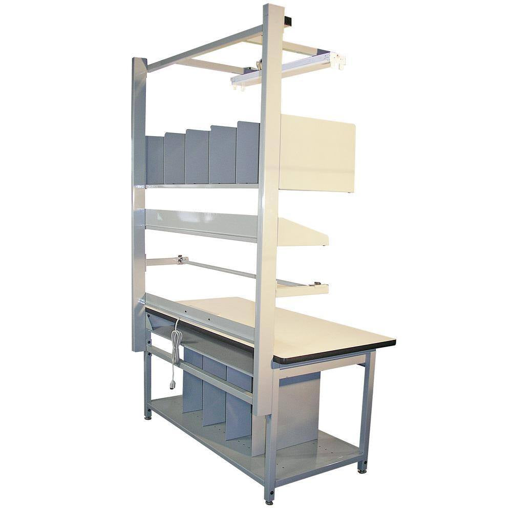 72 In. W X 30 In. D Workbench with Laminate Top