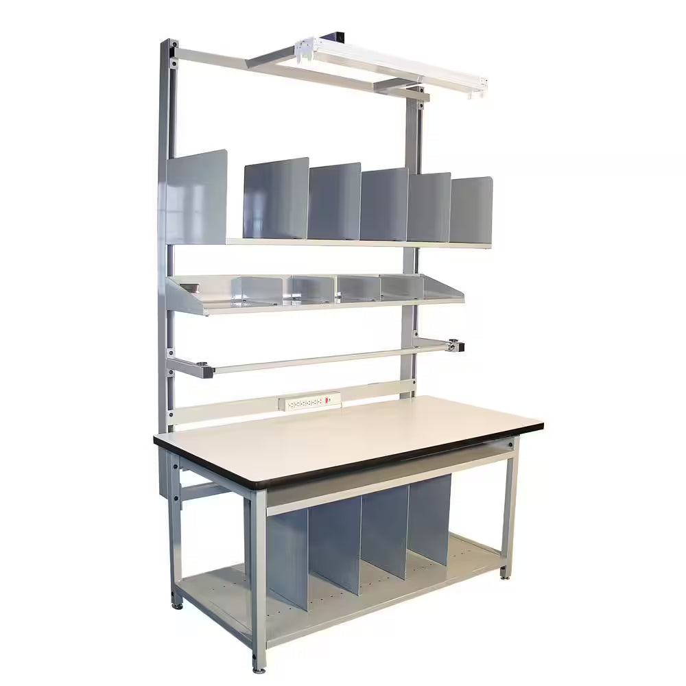 72 In. W X 30 In. D Workbench with Laminate Top